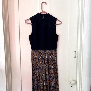 Anthropologie TINY petites Midi Dress